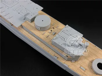 1/350 Skala træterrasse Maskering Ark til Trompetist 05351 HMS York Slagskib Model Kit TMW00047