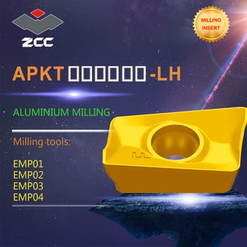 10stk/masse fræsning skær APKT APKT11T304 APKT11T3 for fræsning af aluminium værktøjer til fræsere EMP hårdmetal skær