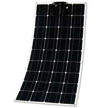 150W Solar Panel Monokrystallinske Fleksibel 12V 150W Painel Placa Solar batterioplader Udendørs Fiskeri, Camping Vandring Solar Kit