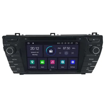 2 din Ips-skærm Bil stereo radio båndoptager Til Toyota Corolla 2013-2016 GPS-navigation Bil DVD Multimedie-Afspiller bil video