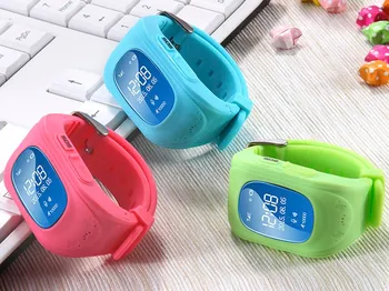 2019 Nye Q50 Smart Sikker OLED-Kids' GPS-Ur, SOS-Opkald Armbåndsur Barn Finder Locator Tracker Baby Anti Tabt Overvåge SeTracker
