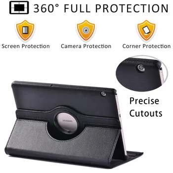 360 Roterende Tablet Sagen for Huawei MediaPad T3 10 9.6
