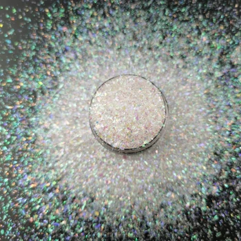 50g/6 Farver Opal Uregelmæssige Glitter til Nail Art SNE HEKS (OPAL-UREGELMÆSSIG), 1mm – Uregelmæssig Chunky Glitter – Opal (50G/Pose)