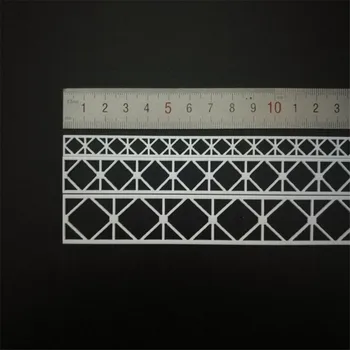 8stk/masse HO N 64 Skala Sand Tabel Scene Bridge stålbjælke Truss Hegn Model Materiale Til Toget Layout
