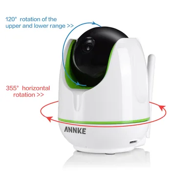ANNKE HD 960P Wireless WiFi IP-Kamera 1,3 MP-Pan/Tilt Wi-fi-Netværk, IR Night Vision Hjem Sikkerhed Kamera Baby Monitor Cam