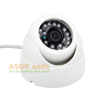 Audio HD 720P / 1080P LED IR-AHD Kamera nattesyn 1.0 MP / 2,0 MP Sikkerhed Cam Indendørs CCTV-Dome System Videoovervågning