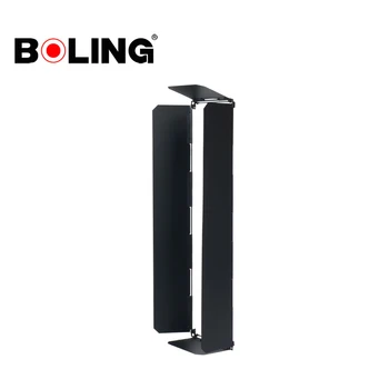 BOLING BL-2280SY Black Fire Blade LED-Panel Barndoors For Fotografering Studio Flash Lys BL-2280P BL-2280PB BL2280P BL2280PB