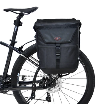 EasyDo Cykel Tasker Stor Kapacitet Rack Kuffert, Tasker bagagebæreren Cykel Taske Vandtæt Cykling Mountain Bike Pose, 50L