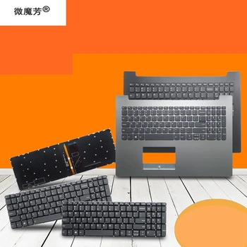 Engelske NYE tastatur TIL Lenovo IdeaPad 320-15 320-15IAP 320-15AST 320-15IKB 520-15ikb 7000-15 os tastatur med Håndfladestøtten DÆKKE