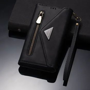 For Xiaomi Mi 10t Pro Cover Læder crossbody Berøringssikre kabinet Capas kortholderen Oprindelige Mi10t lite Silikone Luksus Sag