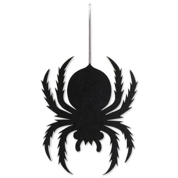 Halloween Dekoration Stor Spider Witch Bat Spider Web Ikke-Vævet Halloween Døren Hængende og vægdekorationer HAPPY HALLOWEEN