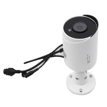 Hikvision Kompatibel Anpviz 4MP POE IP-Kamera Bullet Super CCTV Sikkerhed Kamera 30m IP66 P2P Danale Onvif Udendørs/Indendørs Metal
