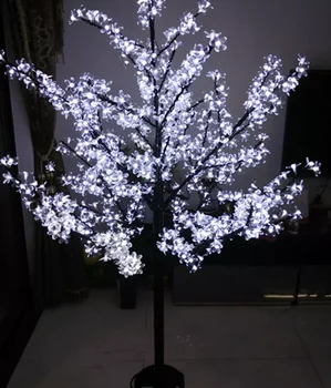LED vandtæt udendørs landskab haven træ lampe simulering 1,8 meter 864 lys cherry blossom indretning