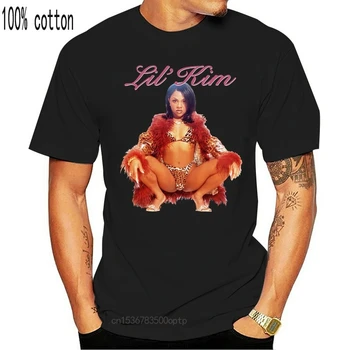 Lil Kim Hip Hop Plakat Rap Unisex T-Shirt