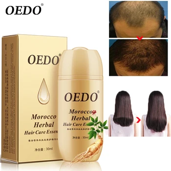 Marokko Naturlægemidler Ginseng hårpleje Essens Behandling For Mænd Og Kvinder hårtab Hurtige Kraftfulde Hår Vækst Serum Reparation Hair root