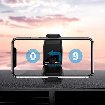 Ny Universal Drejelig Bil Phone Clip Holder Dashboard Mobiltelefon Forruden Sucker Mobiltelefon Holder Magnetisk Vindue Udluftningsventil