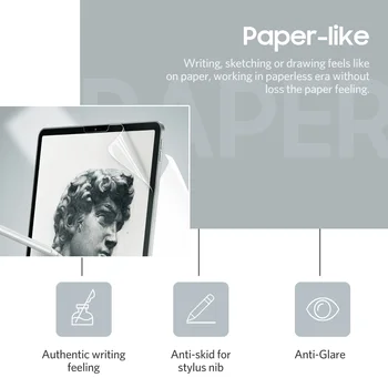 Papir-Lignende Skærm Protektor Film Mat PET Anti Glare Maleri Til Apple iPad mini5 9.7 10.2 10.5 Pro11 12.9 tommer 2017 2018 2019