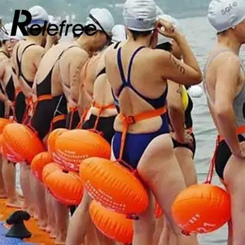 Relefree 1pc Sport Sikkerhed Svømme Enhed Ked af Oppustede Bøje Flotation Swimmingpool, der er Åben Vand Svømning tilbehør