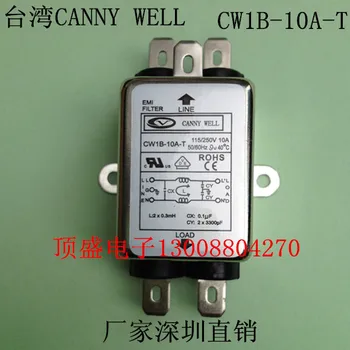 Taiwan er autentisk KNAPPET enfaset ac 110/250V EMI power filter og CW1B -10A-T CW1B -06A-T
