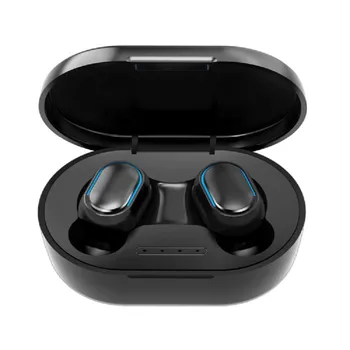 TWS Dual-ear Trådløse Bluetooth Smart Headset til At Lytte til Musik og Spil Stereo 5.0 Sports Headset med Opladning Bin
