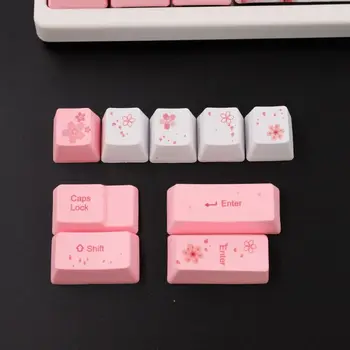 1 PC-OEM PBT-Cherry Blossom Keycap Mekanisk Tastatur Tasterne Dye-Sublimation Keycap