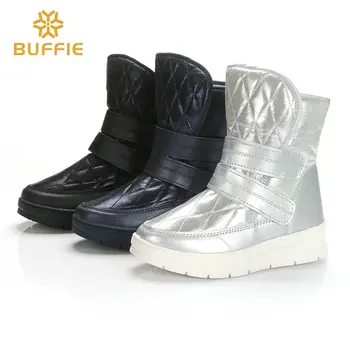 2019 efterår og vinter kvinder støvler sølv buckle boot stil, nye mode eksport plus størrelse 36 til 41 store aksel store sko stærk ydersålen