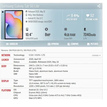 2020 Tung Rustning Stødsikkert etui til Samsung Galaxy Tab S6 Lite 10.4 SM-P610 SM-P610 10.4 tommer Tablet Funda Dække +film Pen