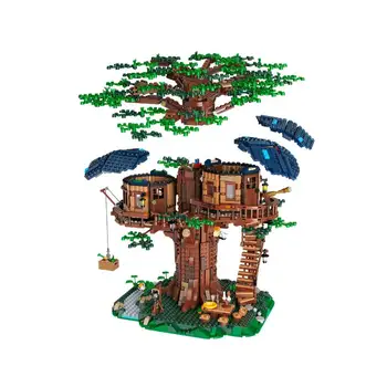 3117Pcs Tree House-Modellen byggesten Fødselsdag Gaver Legetøj fødselsdag gave til Børn Børn Kompatibel 21318 Ideer Mursten