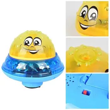 4 stilarter Spædbarn Børn Elektrisk Induktion Vand Spray Legetøj til Badeværelse Sprinkler Toy Lys Baby Spille badevandet Legetøj