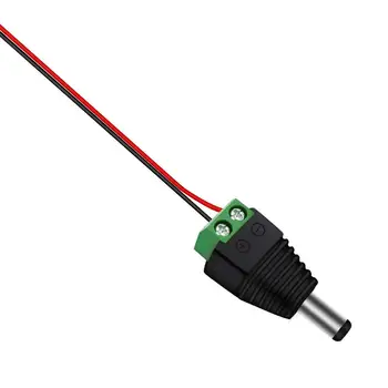 5,5 X 2.1 mm Power 12V Mandlige og Kvindelige DC Power Jack Kabel Stik Adapter Stik til Sikkerhed Kamera-LED-Strip