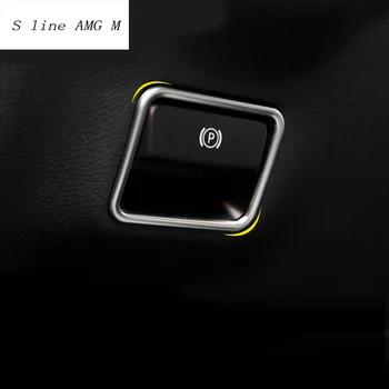 Bil Styling foden bremseudluftning skifte dekoration Auto Elektronisk håndbremse box Til Mercedes Benz GLA CLA EN B-Klasse C117 X156