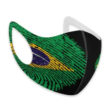 Brasilien masker til kim beskyttelse for voksne masque da tissu lavable enfant maske pm2.5 sjove pattem print grimasse, ghost