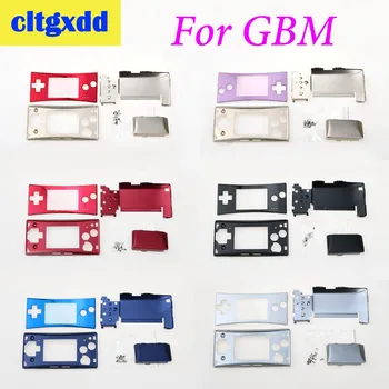 Cltgxdd For GBM Controller Bolig 4 i 1 metal Shell Med Skruetrækker Til Nintendo game boy MICRO Case Cover udskiftning