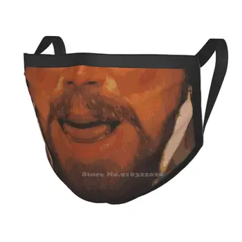 Dicaprio Griner Django Ansigt Fashion Mænd Kvinder Udendørs Sport Maske Munden Masker Ansigt Meme Leonardo Leonardo Dicaprio Django