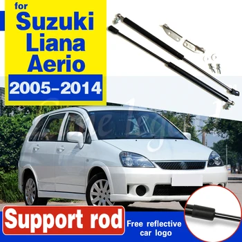 Foran Hood Bonnet Ændre gasfjedre for Suzuki Aerio for Suzuki Liana 2005 - støddæmper Lift Støtte Spjæld strut stang