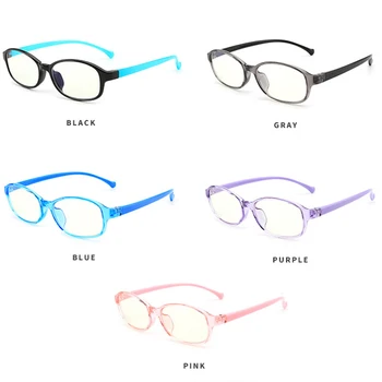 Iboode Børn Anti-blå Lys TR90 Briller Brand Børn Soft Frame Goggle Almindelig Briller Børn Øje Frame Mode Eyewear