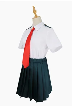 Min Helt den Akademiske verden Sommer Mænd Kvinder Skole Uniform Cosplay Kostume Boku ikke Helt den Akademiske verden Todoroki Shoto OCHACO URARAKA Passer til