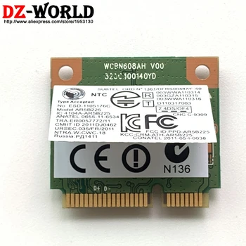 NYE AR5B225 halvdelen Mini-PCI-E WIFI bluetooth Trådløse kort for Lenovo G585 U310 U410 20200197