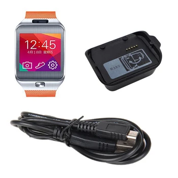 Smartwatch Batteri Oplader Til Samsung Galaxy Gear 2 R380 Station Smart Ur SM-R380 Oplader Dock adapter Køn