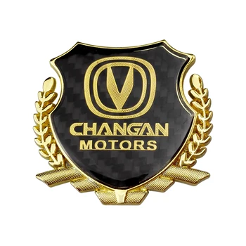 Tilbehør til bilen Auto Klistermærke til Changan V3 V5 V7 CS75 CS35 CX20 CV1 CS1 Ære Alsvin EADO Stjernede Raeton Benni Metal Decal Styling