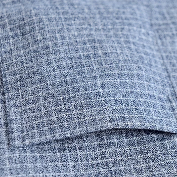Mænds Klassiske Standard-Fit Long-Sleeve Plaid Flannel Skjorte Patch brystlomme Blød Børstet Bomuld, Tyk Casual Gingham Shirts