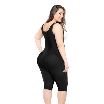 Kvinder Talje Træner Slankende Body Shaper Feminino Bodyer Modellering Remmen Fast Shapewear Bodysuit 6XL Plus Størrelse