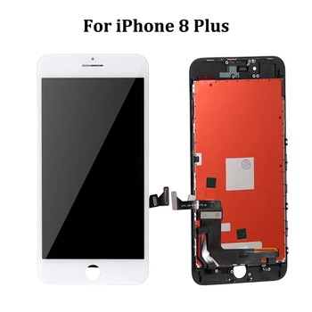 AAA Grade LCD-For iPhone4S 5 6S 5S 6 7 8 Plus Med Perfekt 3D Touch Screen Digitizer Assembly For iPhone Skærm Pantalla +Gaver