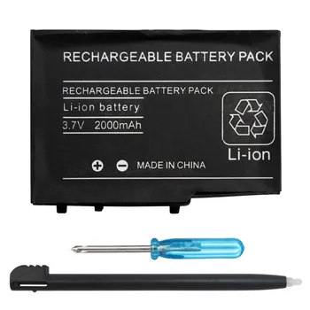 3,7 V Genopladeligt Lithium-ion-Batteri Udskiftning Af pakning Med Mini-Skruetrækker Til Nintendo DS Lite NDSL