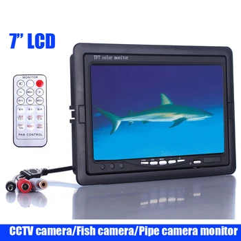 7 Tommer skærm Skærm Skærm Displayer uden Video Optagelse Funktion for fisk kamera rør kamera cctv kamera overvågning