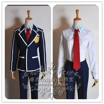 Anime Sværdet Kunst Online KIRITO Skole Uniform Cosplay Kostume