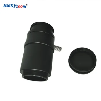 Lucky Zoom Stereo-Mikroskop-Kamera Adapter, 1X C-Mount-Adapter For Trinokulartubus Mikroskop Digitale CCD-USB-Kamera CTV Tilbehør