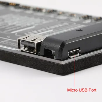 Nyeste Professionelle Batteri USB-Kabel Aktivering Hurtigt Oplade Batteriet Plade yrelsen for iPhone X 8 7 Plus, Samsung Android