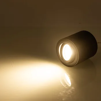Super aluminium trykstøbning loft lys for lving værelses drejeligt led loft lampe
