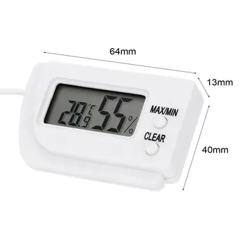 Mini-LCD-Digital Æg Inkubator Termometer Hygrometer Fjernbetjeningen Meter Remote Måling af Luftfugtighed, Temperatur Flip ud Stå